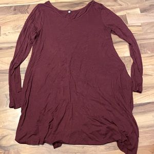 Women’s long sleeve short dress